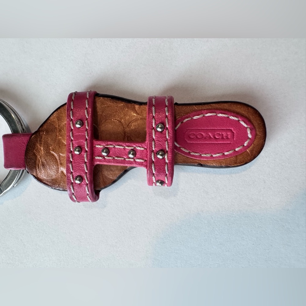 Coach Sandal Keychain/Bag Charm